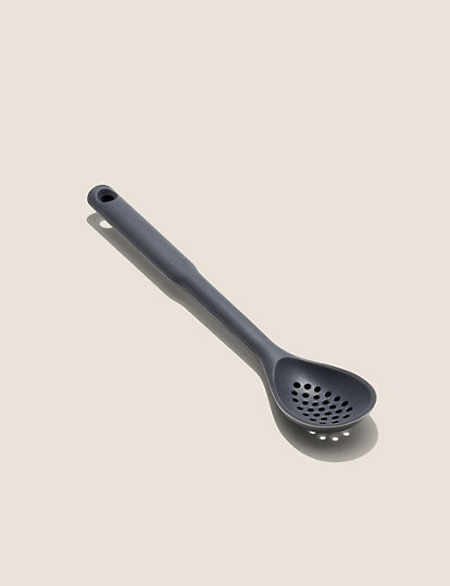 Oxo Good Grips Silicone Slotted Spoon - 1Size - Dark Grey, Dark Grey