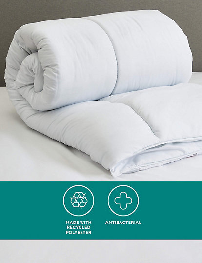 M&S Collection Simply Protect 10.5 Tog Duvet - Dbl - White, White