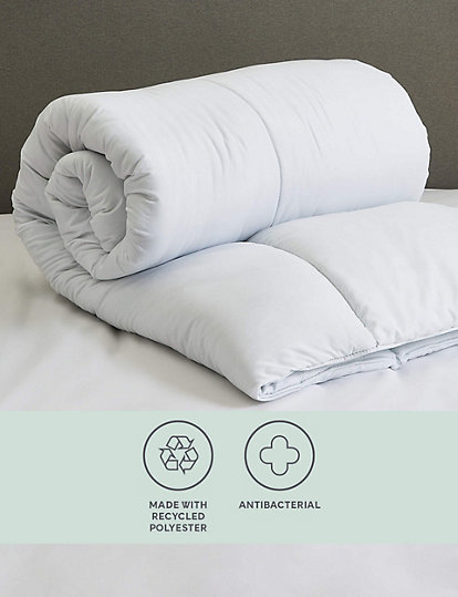 M&S Collection Simply Protect 13.5 Tog Duvet - 6Ft - White, White