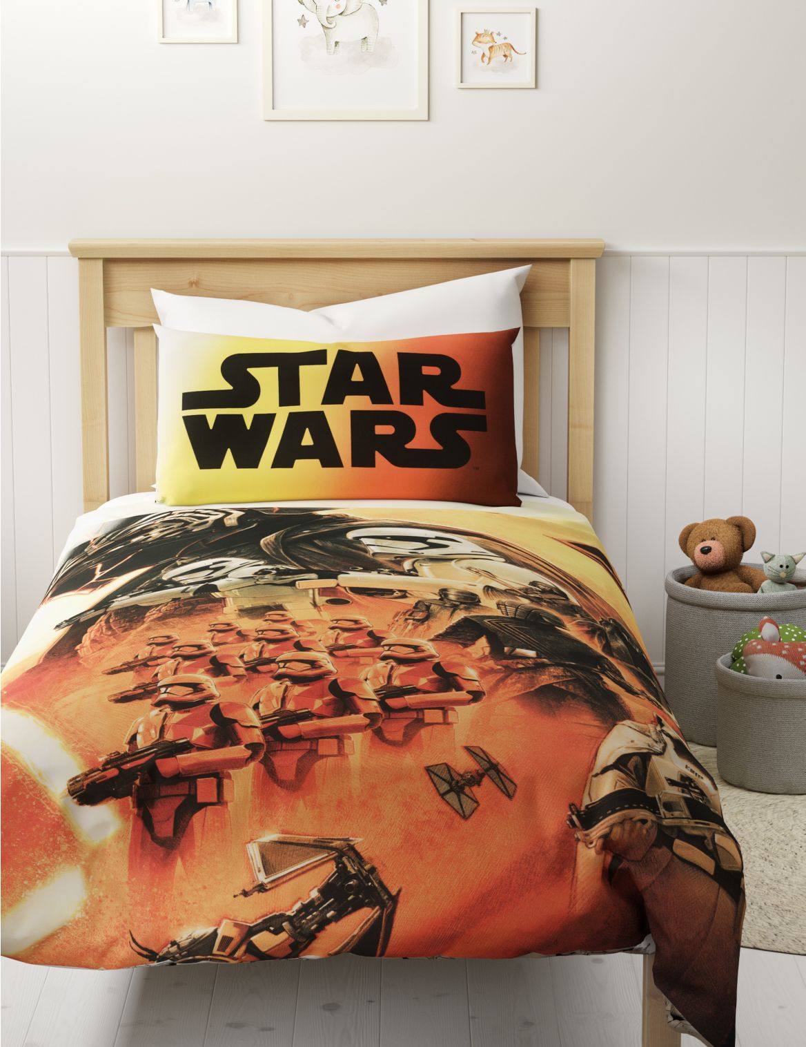 Star Wars Pure Cotton Bedding Set orange