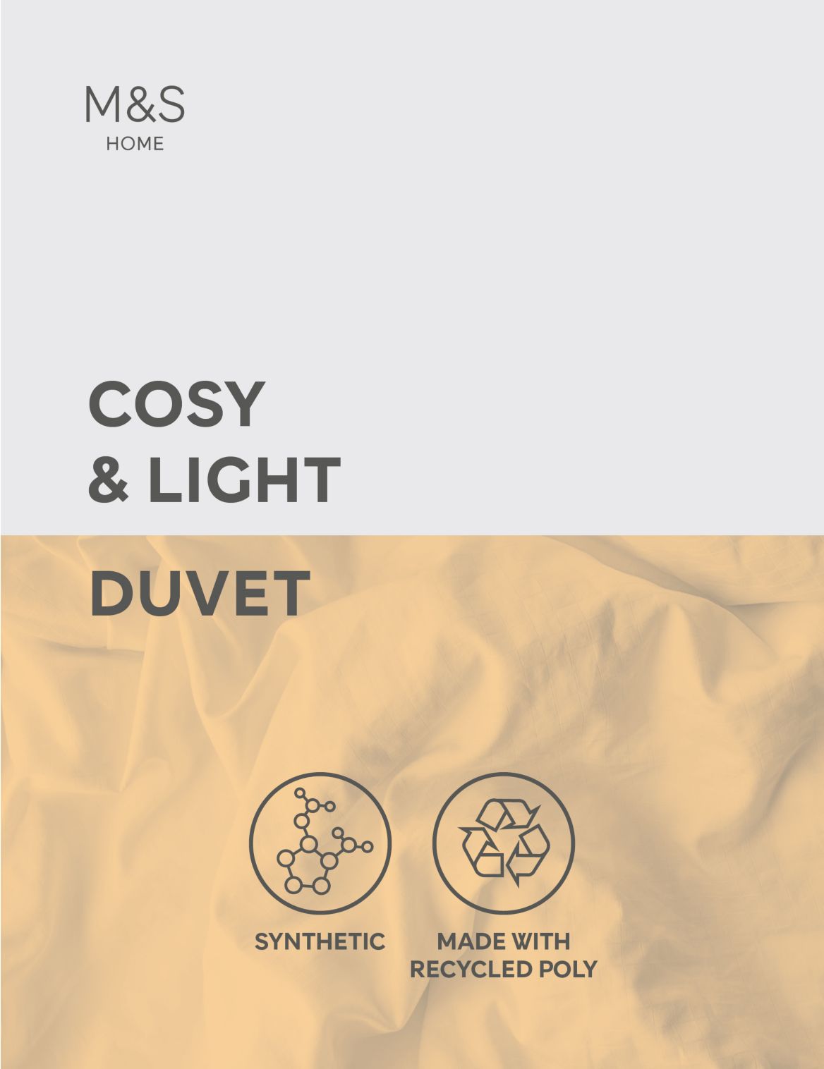 Cosy & Light 4.5 Tog Duvet white