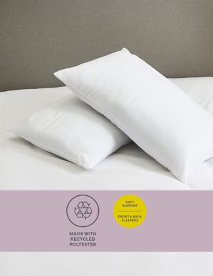 M&S 2 Pack Simply Soft Medium Pillows
