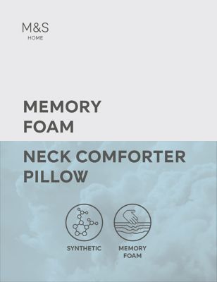 M&S Neck Comforter Memory Foam Pillow