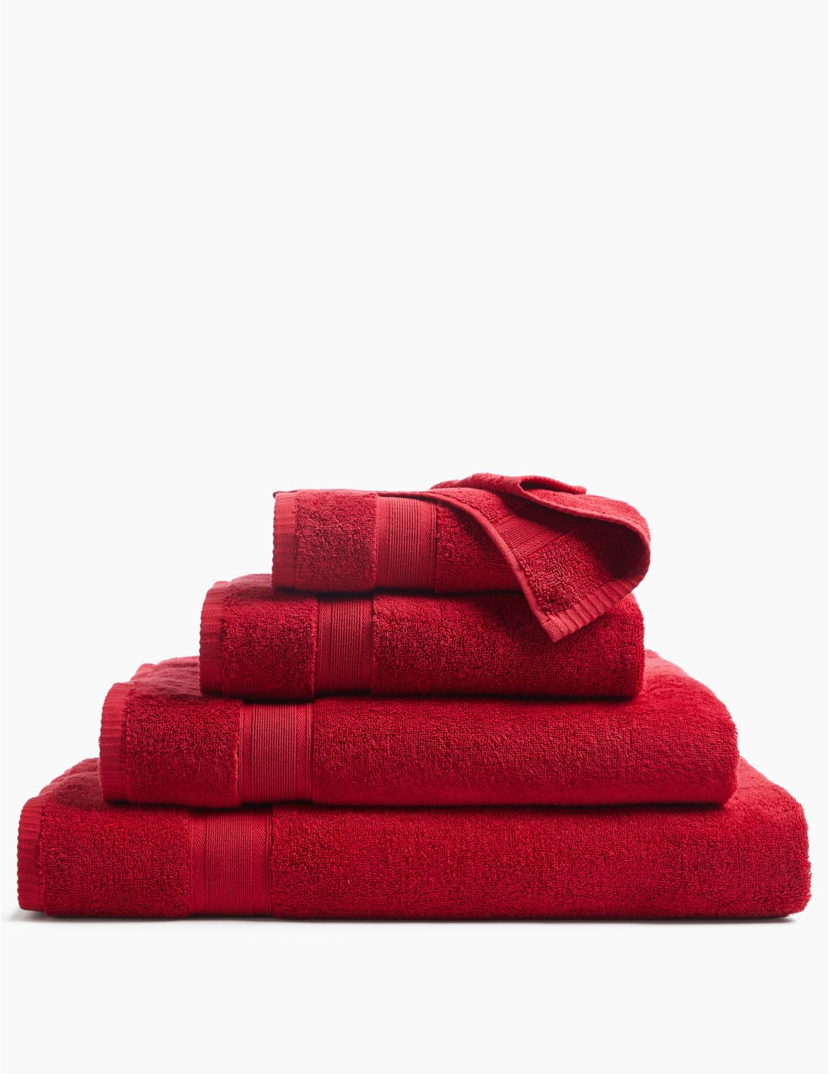 Super Soft Pure Cotton Towel red