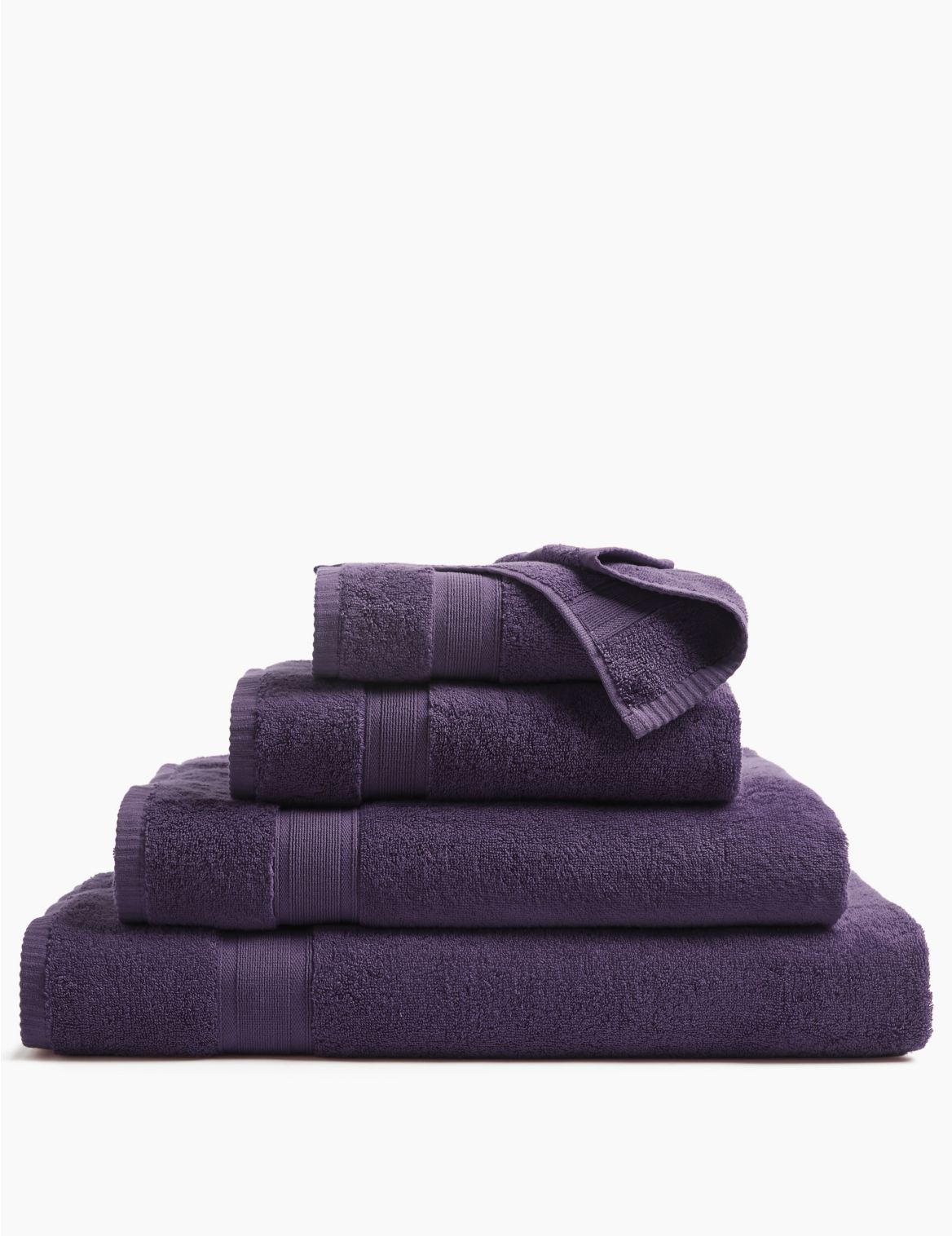 Super Soft Pure Cotton Towel purple
