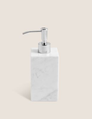 M&S Marble Soap Dispenser