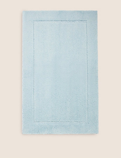 M&S Collection Super Soft Quick Dry Extra Large Bath Mat - 1Size - Charcoal, Charcoal