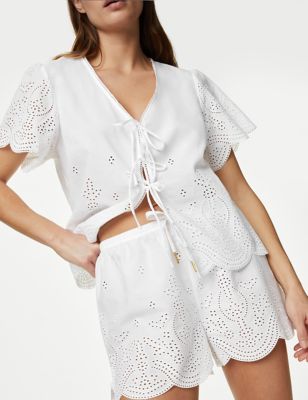 White Cotton Pyjamas