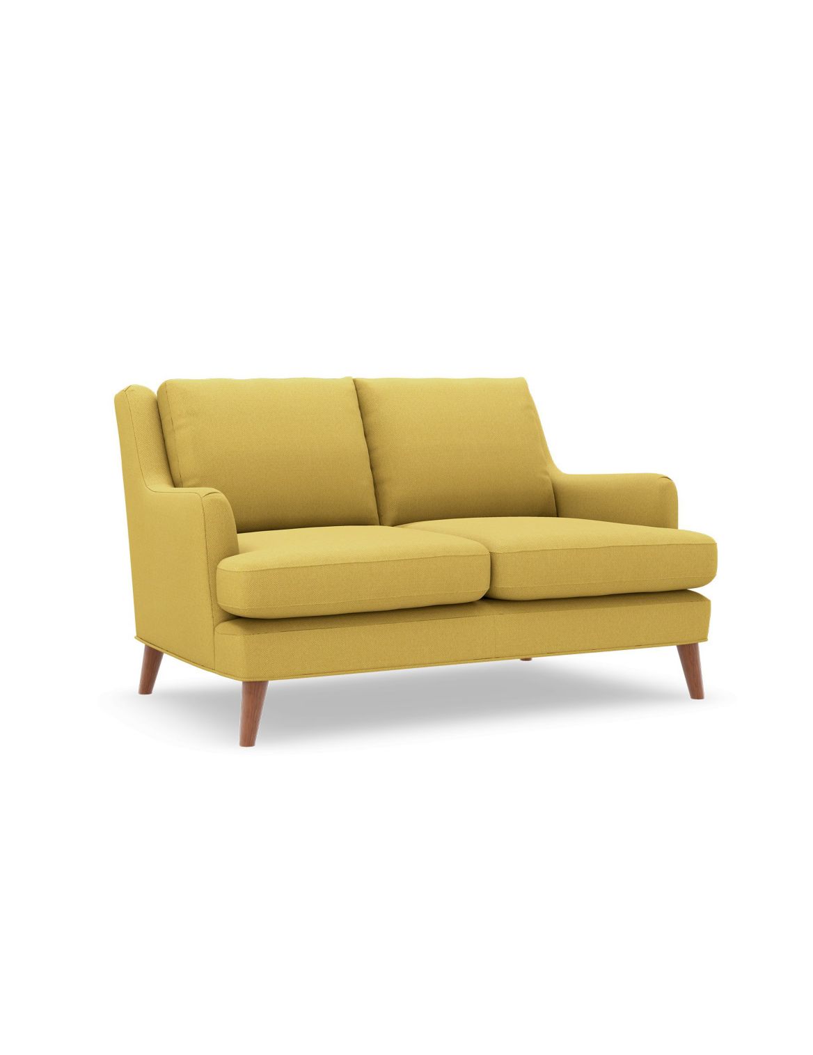 Ashton Compact Sofa yellow