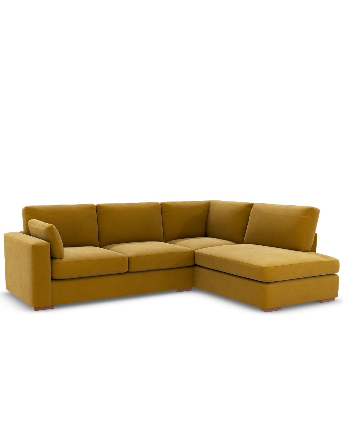 Boston Corner Chaise Sofa (Right-Hand) yellow