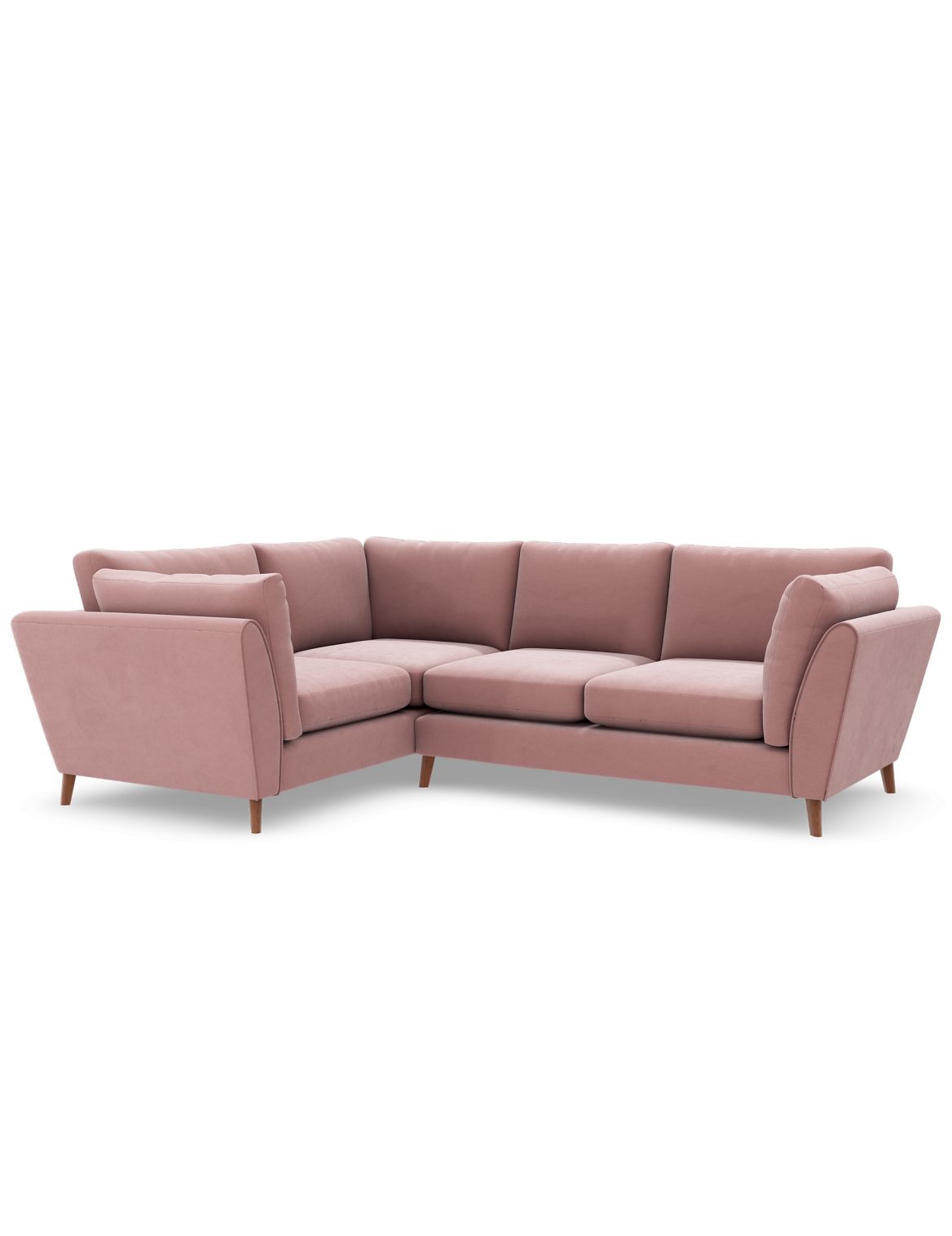 Finch Small Corner Sofa (Left-Hand) pink