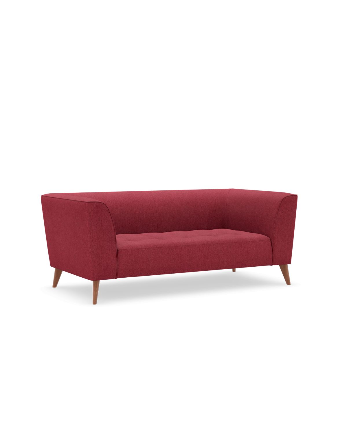 Luna Medium Sofa red