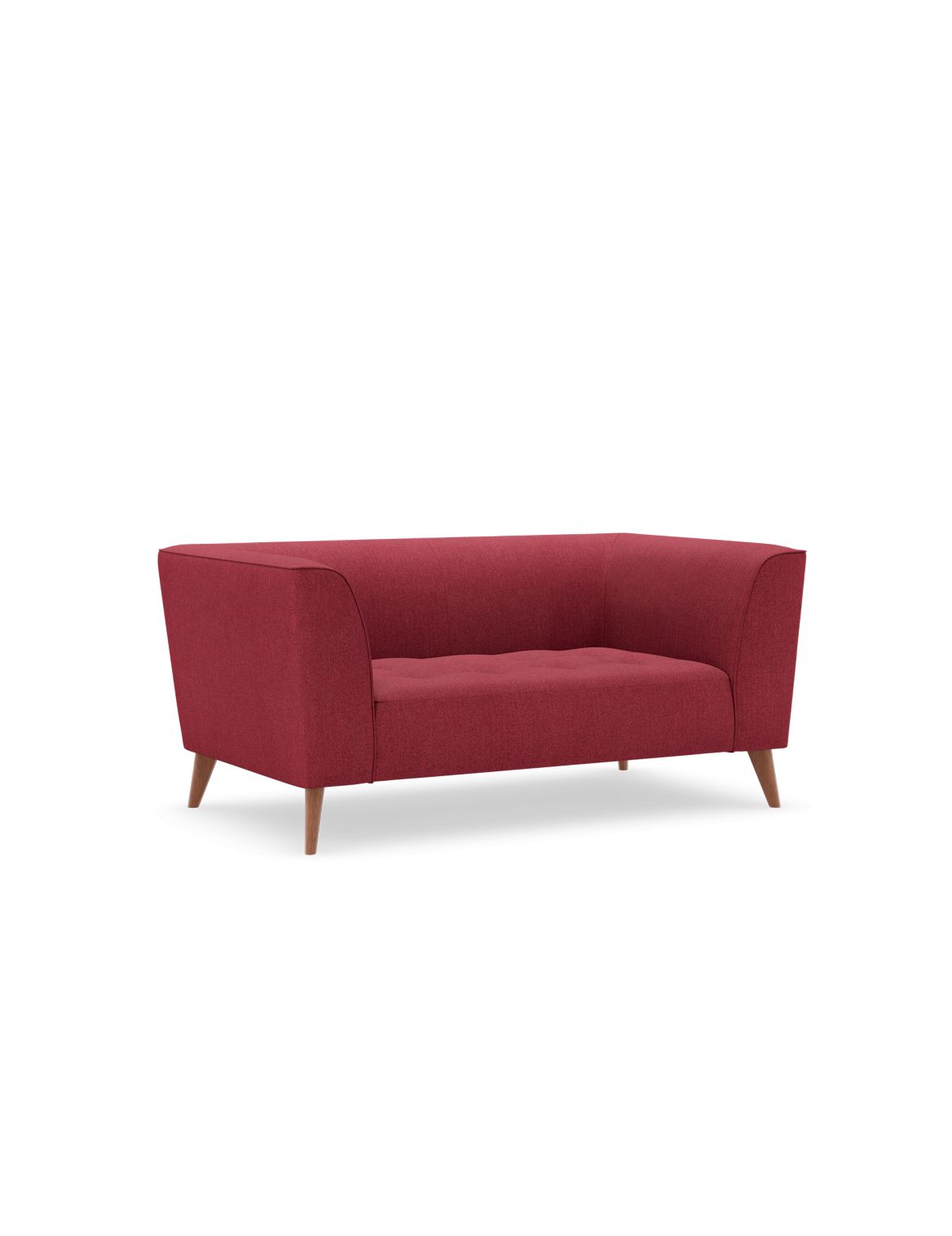 Luna Small Sofa red