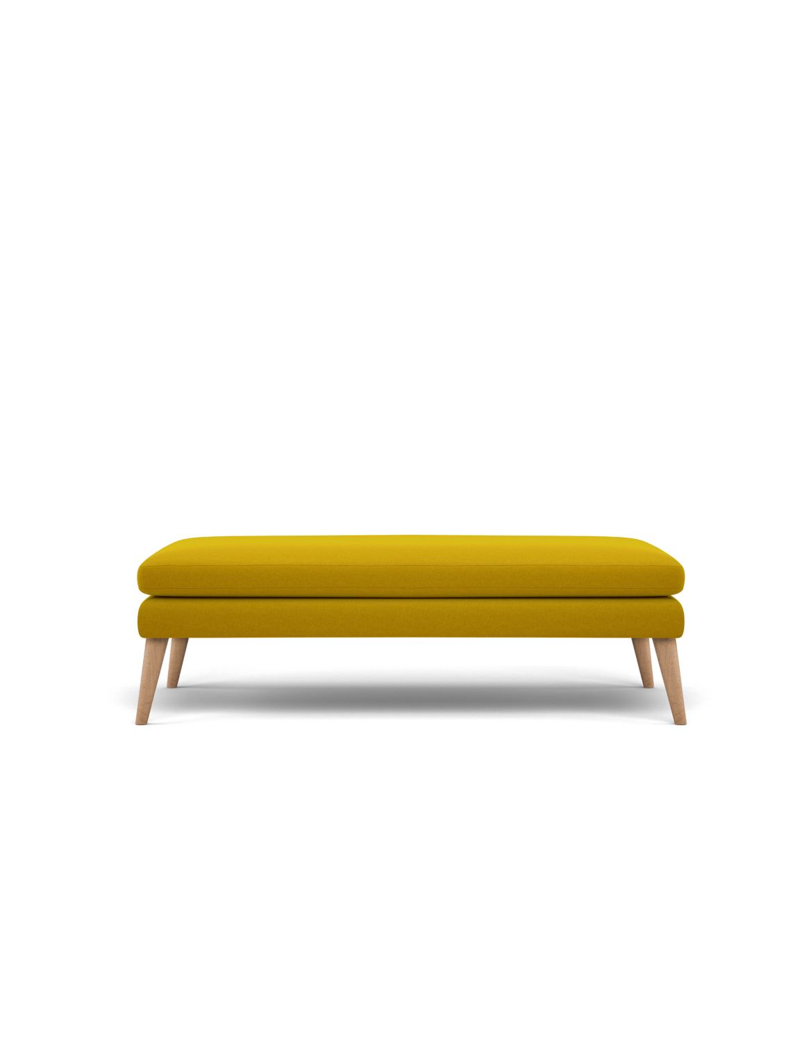 Harper Extra Large Footstool yellow