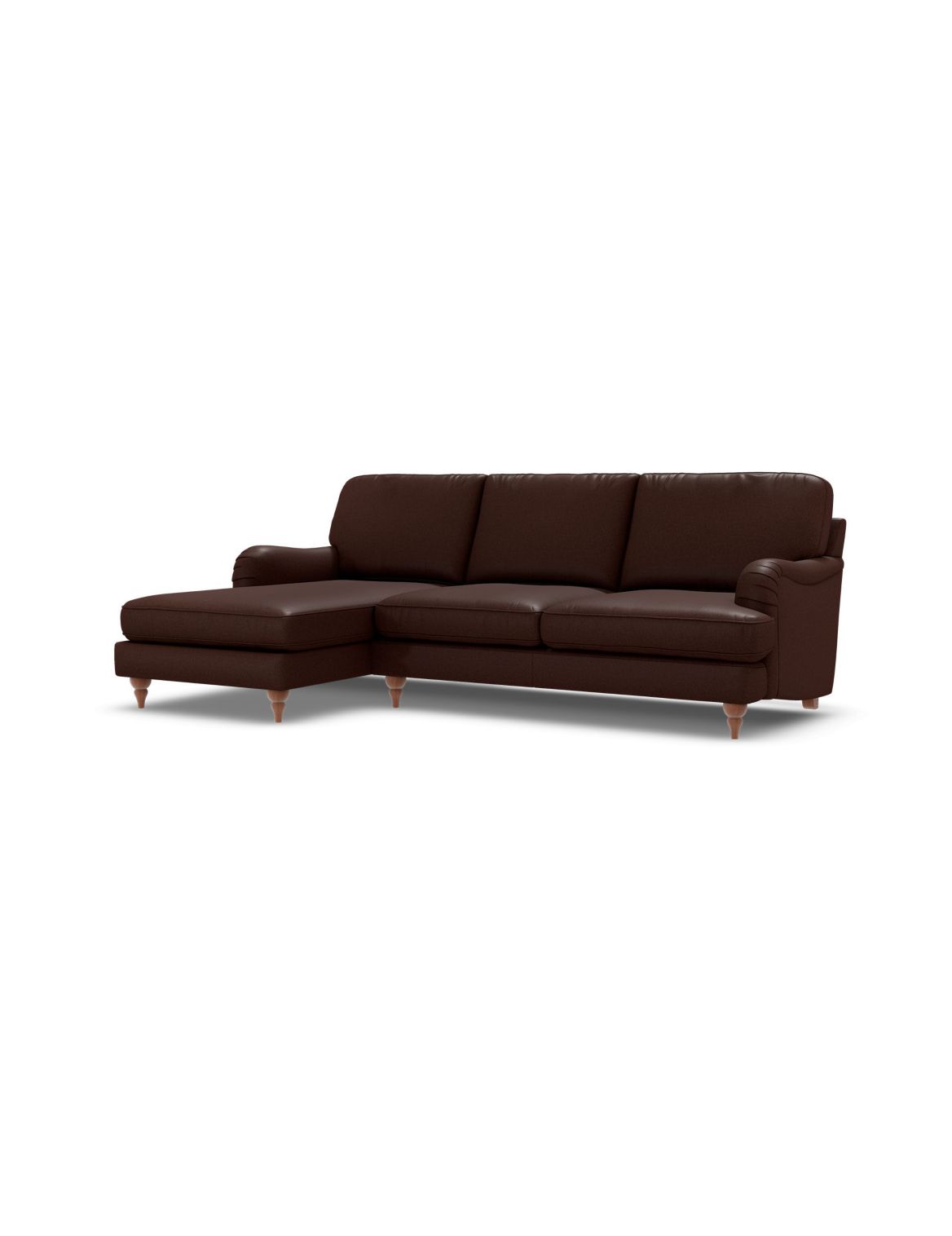 Rochester Corner Chaise Sofa (Left-Hand) brown