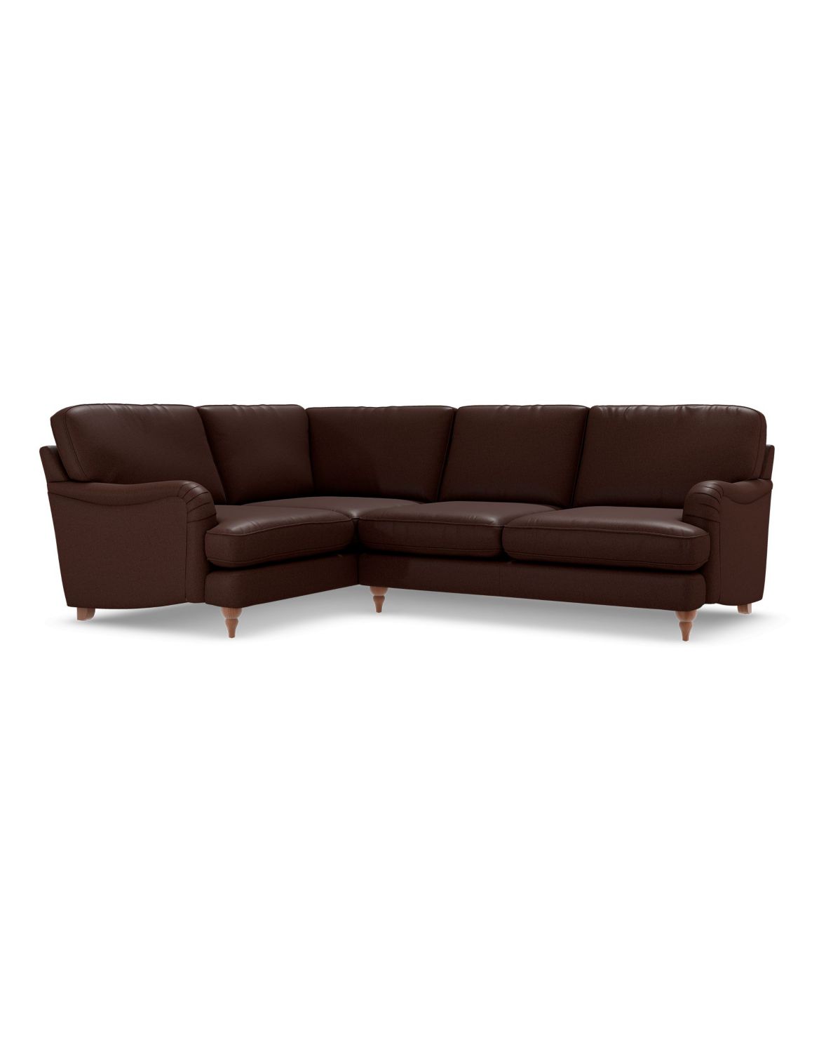 Rochester Small Corner Sofa (Left-Hand) brown