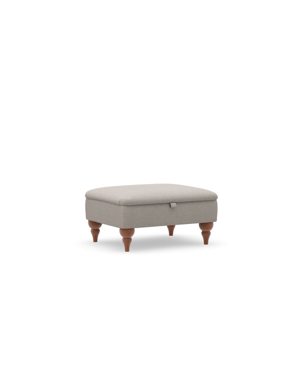 Rochester Footstool silver