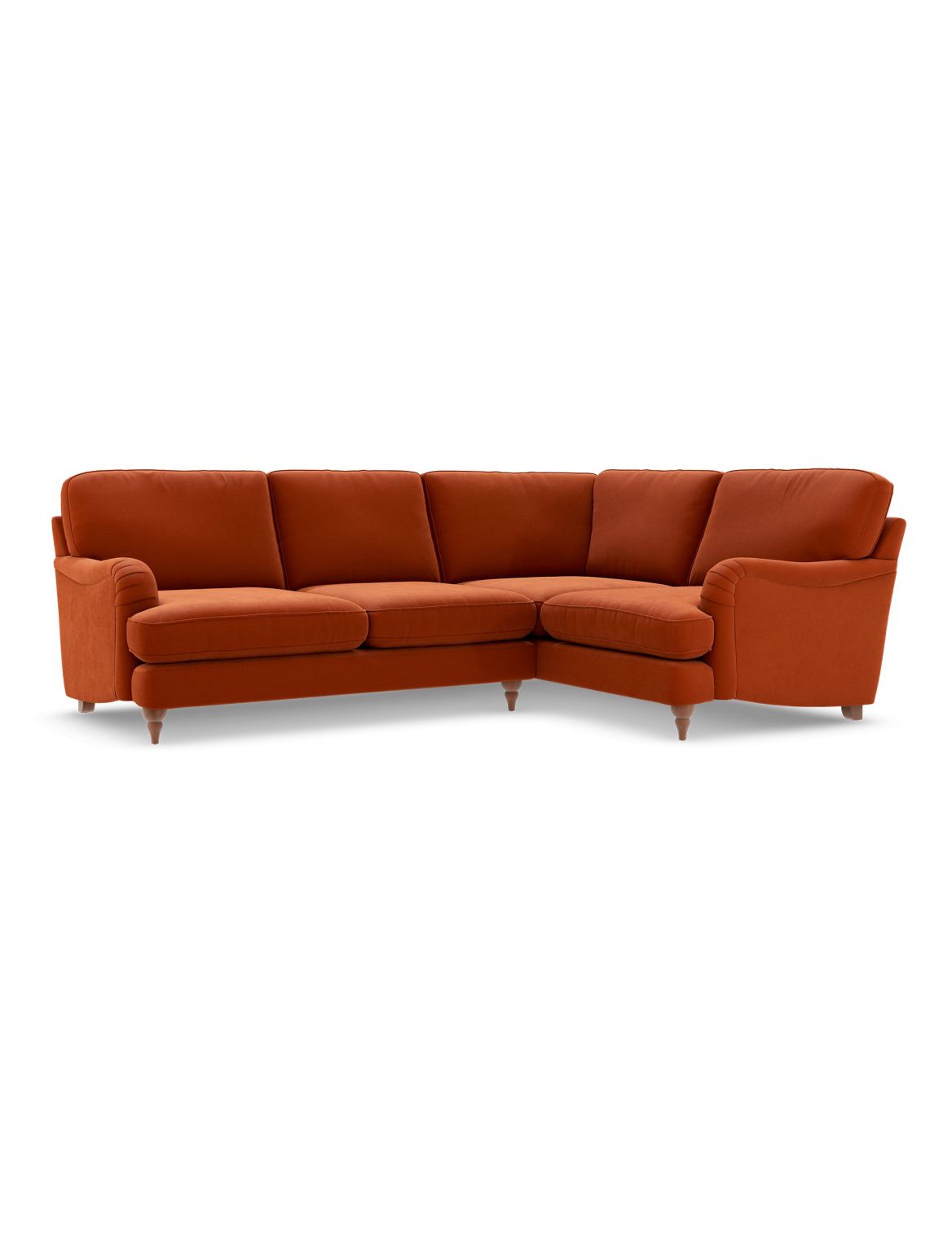 Rochester Small Corner Sofa (Right-Hand) orange