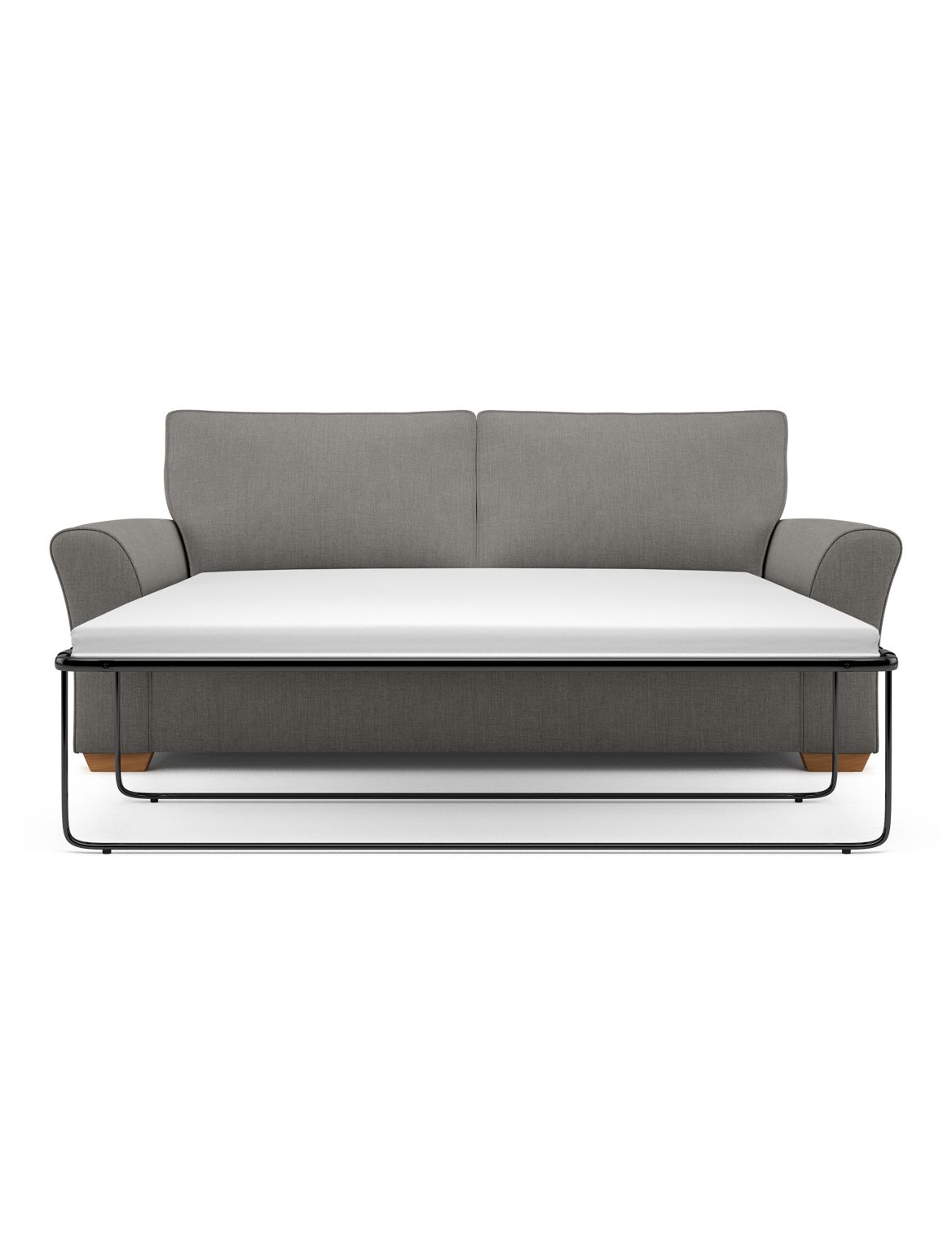 Lincoln Large Sofa Bed (Foam Mattress) Grey