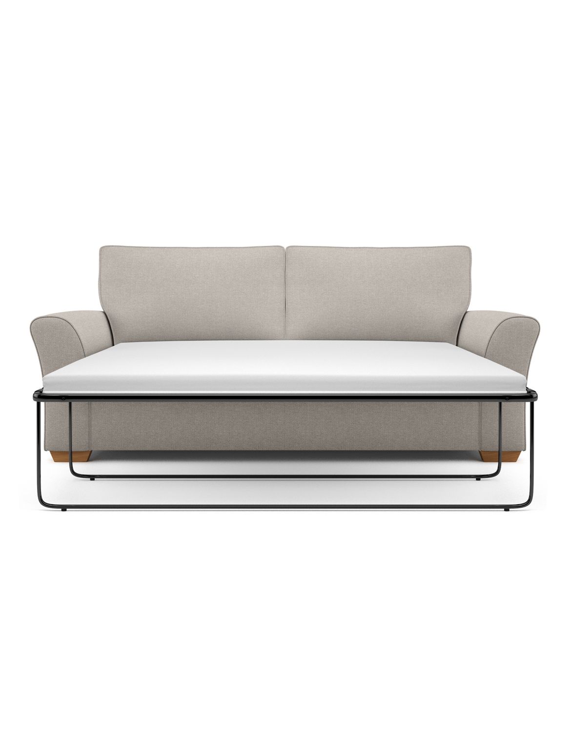 Lincoln Large Sofa Bed (Foam Mattress) Silver