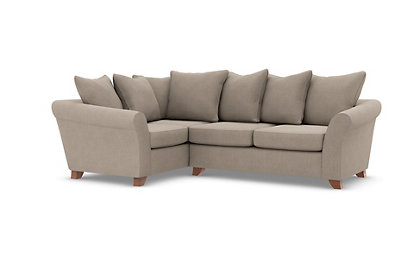 marks and spencer abbey scatterback corner sofa (left-hand) - 1size