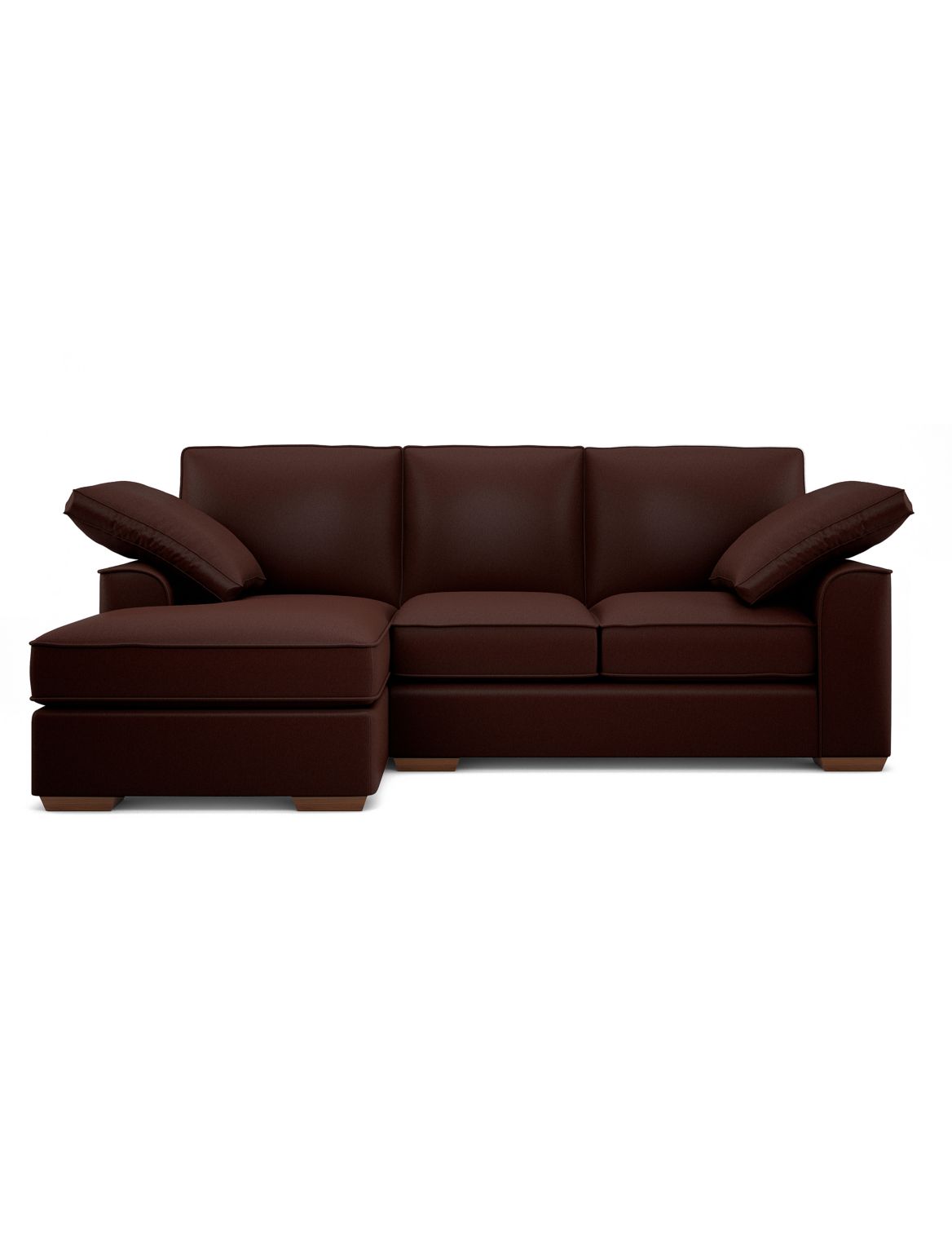 Nantucket 3 Seater Chaise (Left-Hand) brown