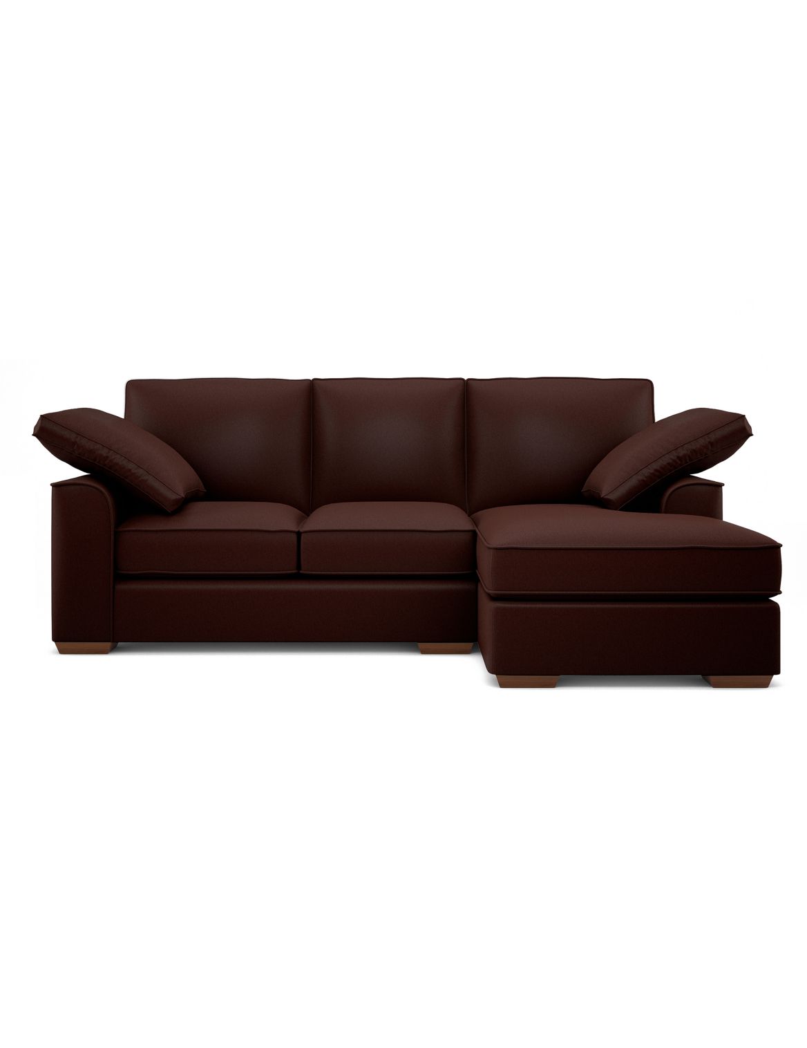 Nantucket 3 Seater Chaise (Right-Hand) brown