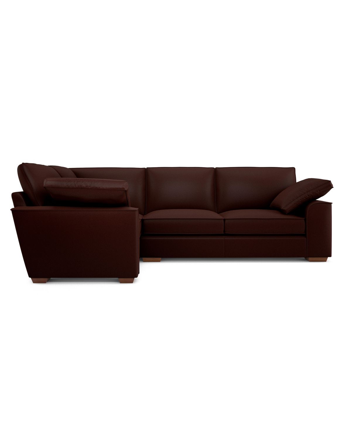 Nantucket Small Corner Sofa (Left-Hand) brown