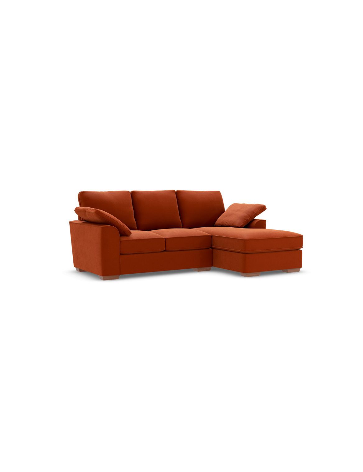 Nantucket 3 Seater Chaise (Right-Hand) orange