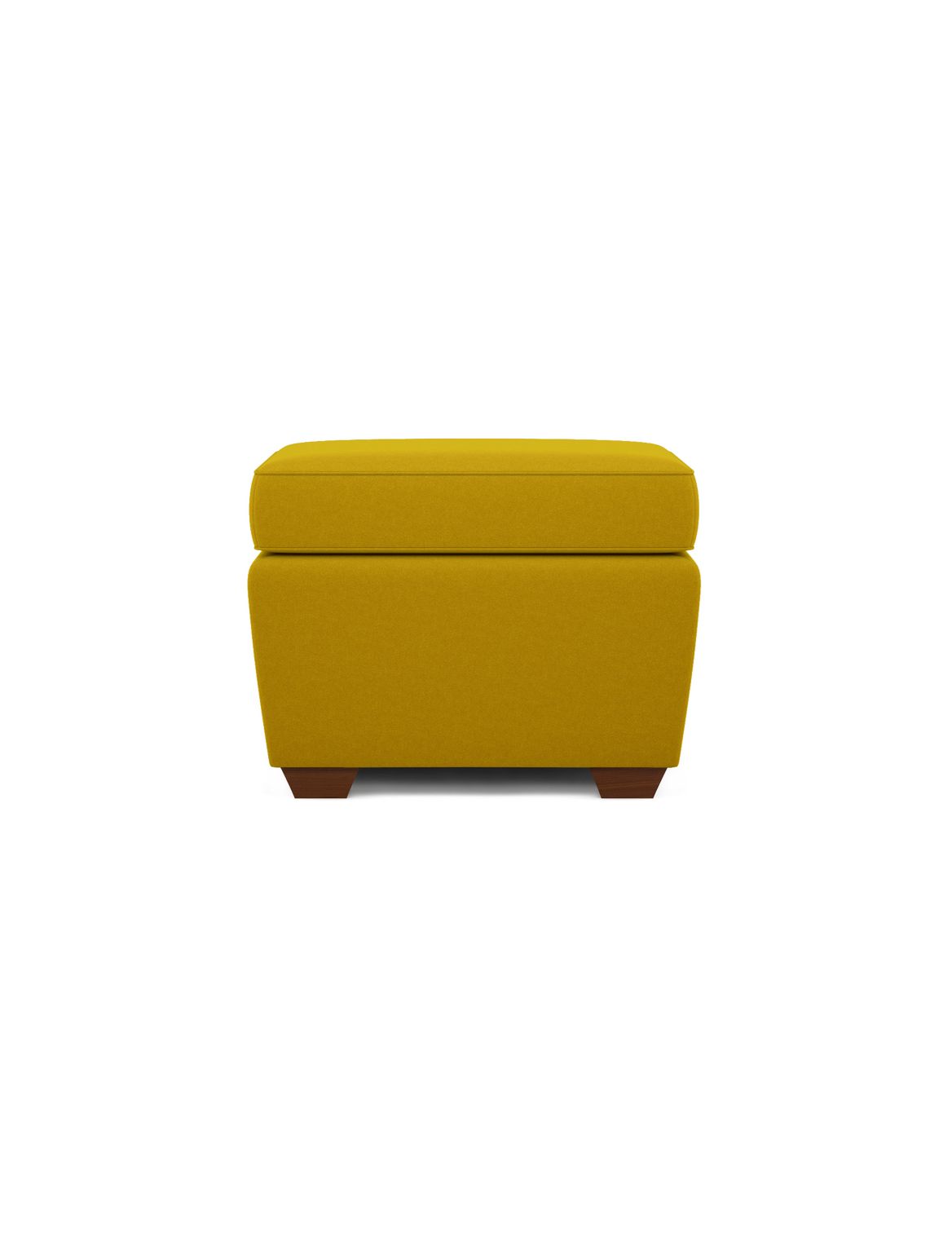 Nantucket Storage Footstool yellow