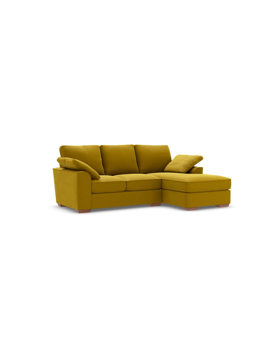 Nantucket 3 Seater Chaise (Right-Hand) yellow