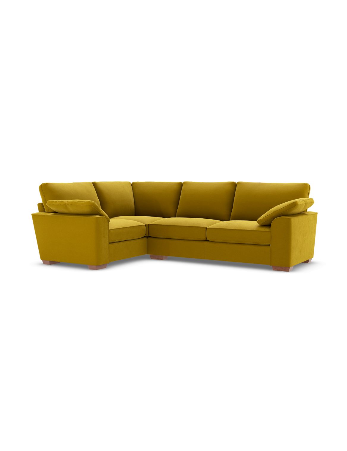 Nantucket Small Corner Sofa (Left-Hand) yellow