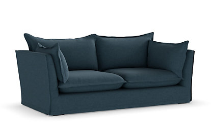 m&s x fired earth blenheim large 3 seater sofa - 1size