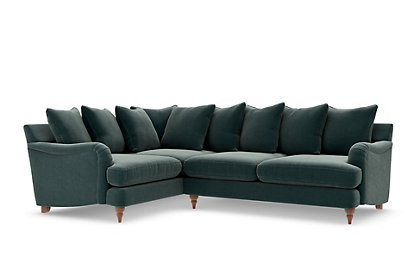 marks and spencer rochester scatterback corner sofa (left-hand) - 1size