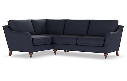 marks and spencer carmel corner sofa (left hand) - 1size