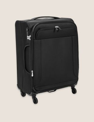 M&S Ultralite 4 Wheel Soft Medium Suitcase