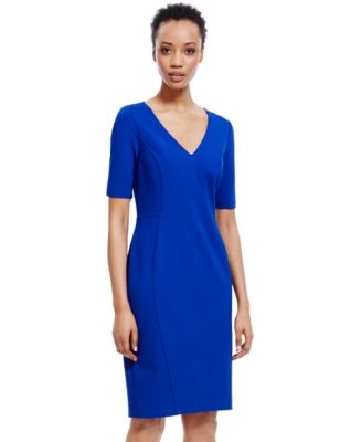 M&S Collection Rear Mesh Panelled Bodycon Dress