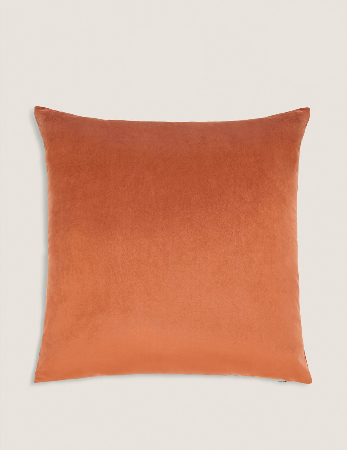 Velvet Cushion brown