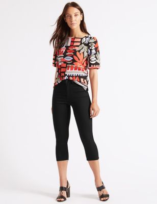 m&s super skinny cropped jeans