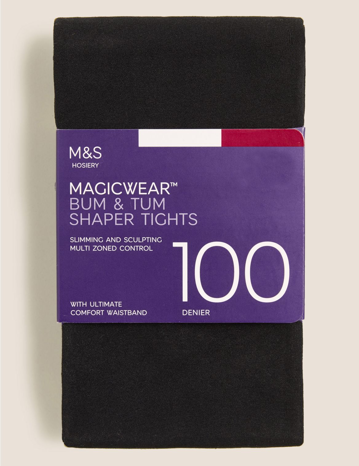 100 Denier Magicwear&trade; Shaper Tights black