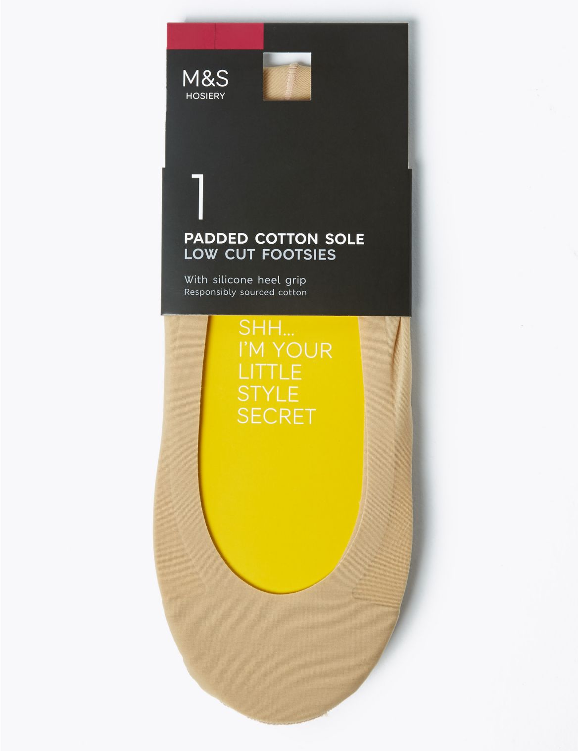 Cotton Low Cut Footsies beige