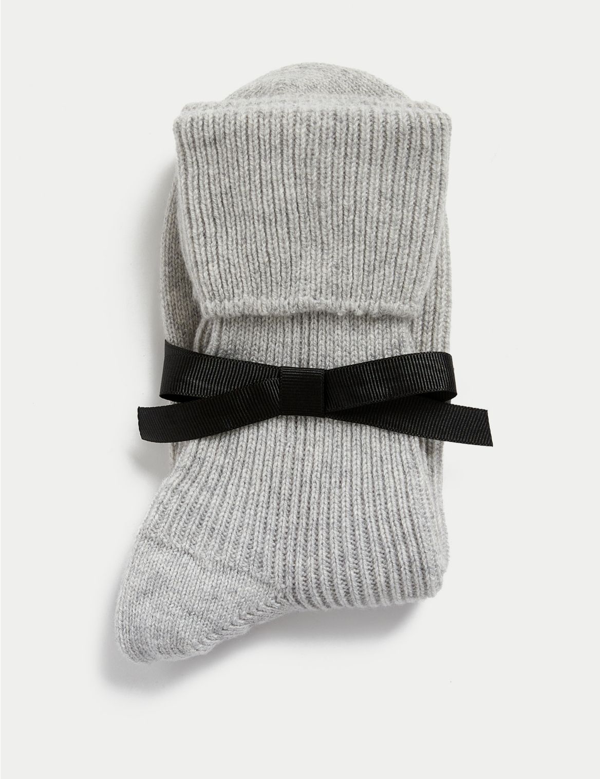 Pure Cashmere Socks grey
