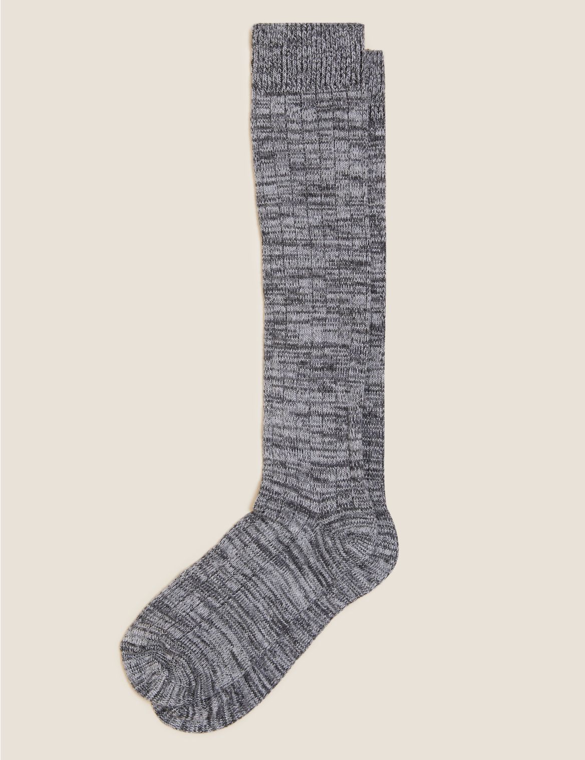 2pk Sumptuously Soft&trade; Thermal Knee High Socks grey