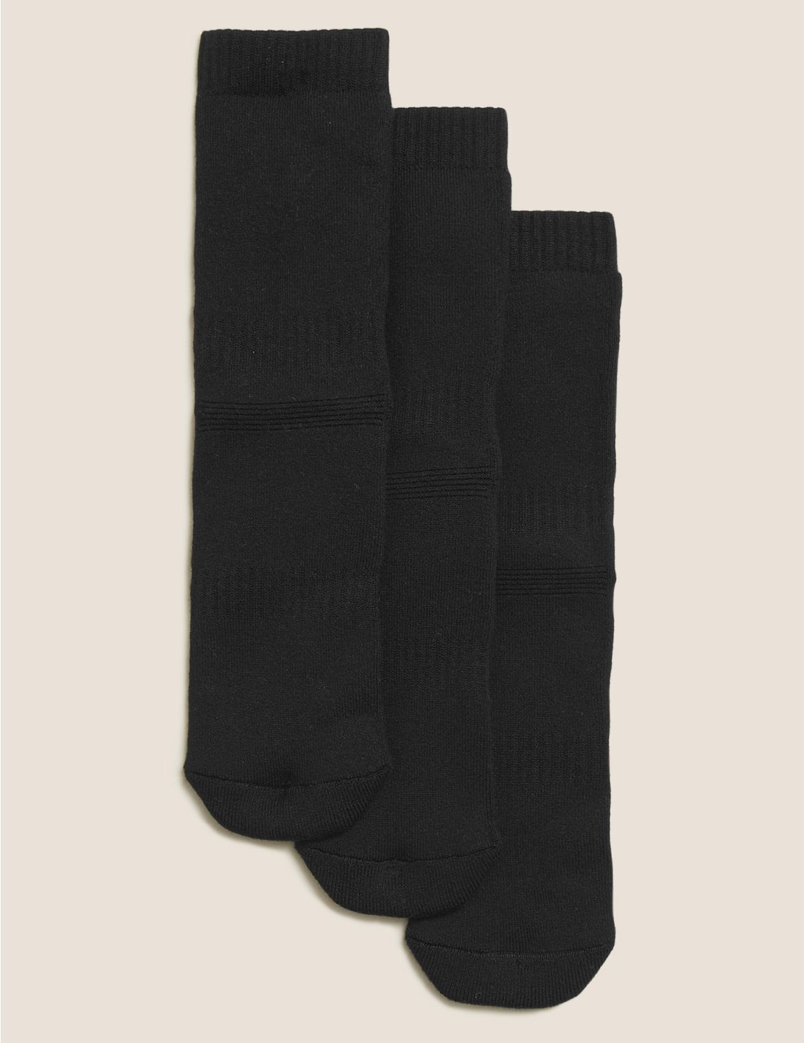 3pk Thermal Socks black