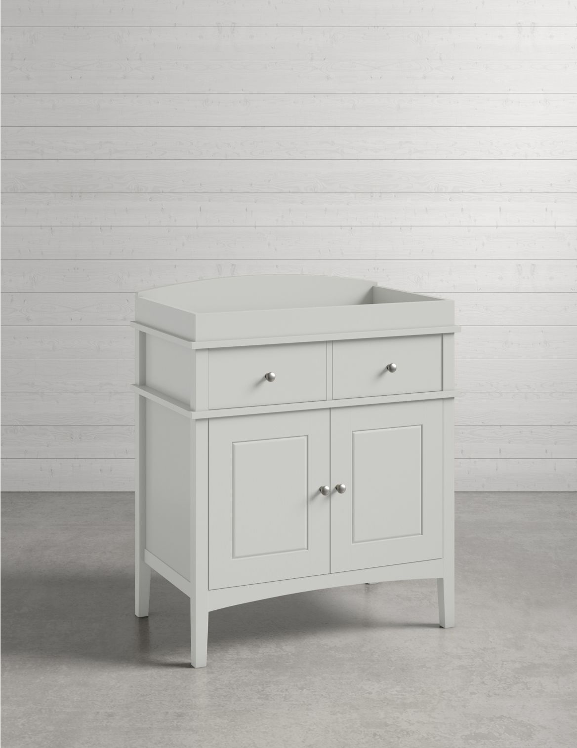 Hastings Grey Changing Table grey