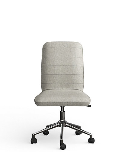 Loft Logan Office Chair - 1Size - Pearl Grey, Pearl Grey