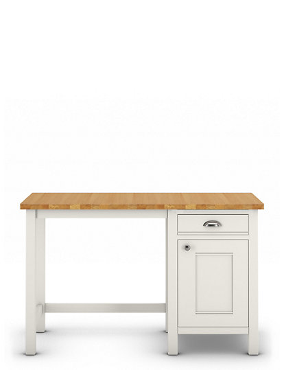 Marks And Spencer Padstow Desk - 1Size - Ivory, Ivory