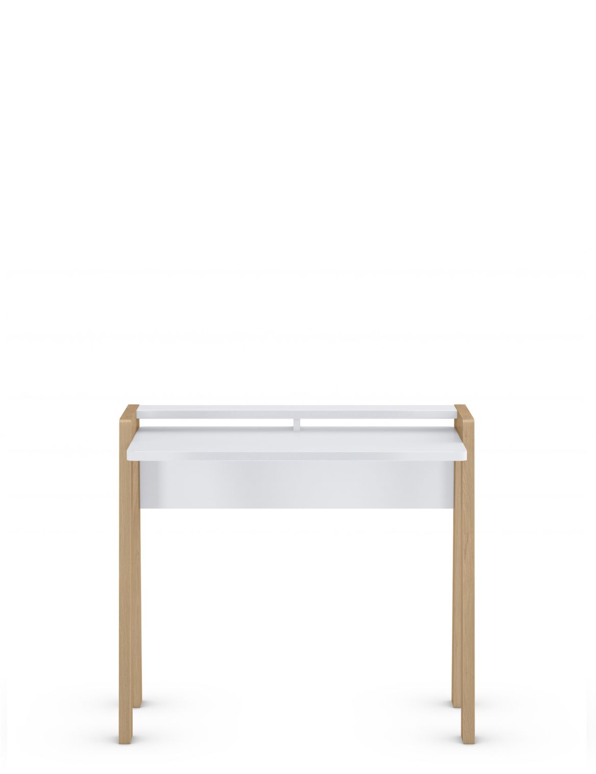 LOFT Compact Desk - 1SIZE - White, White