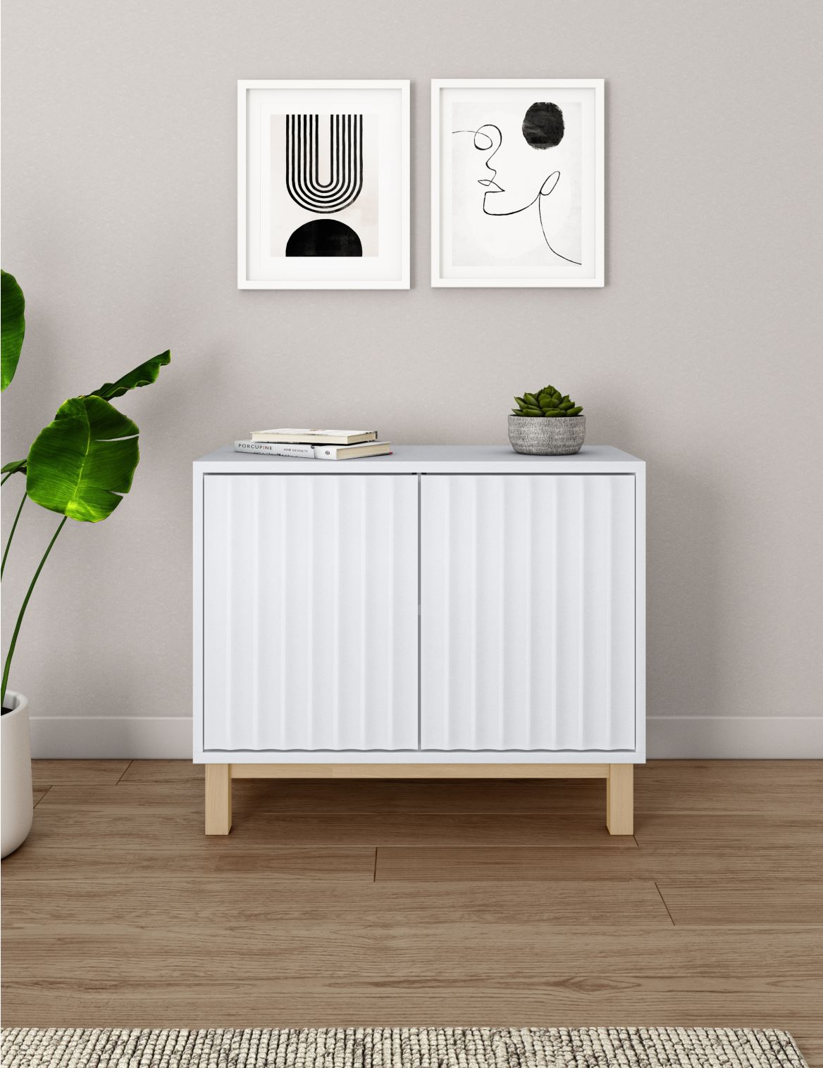 Small Sideboard white