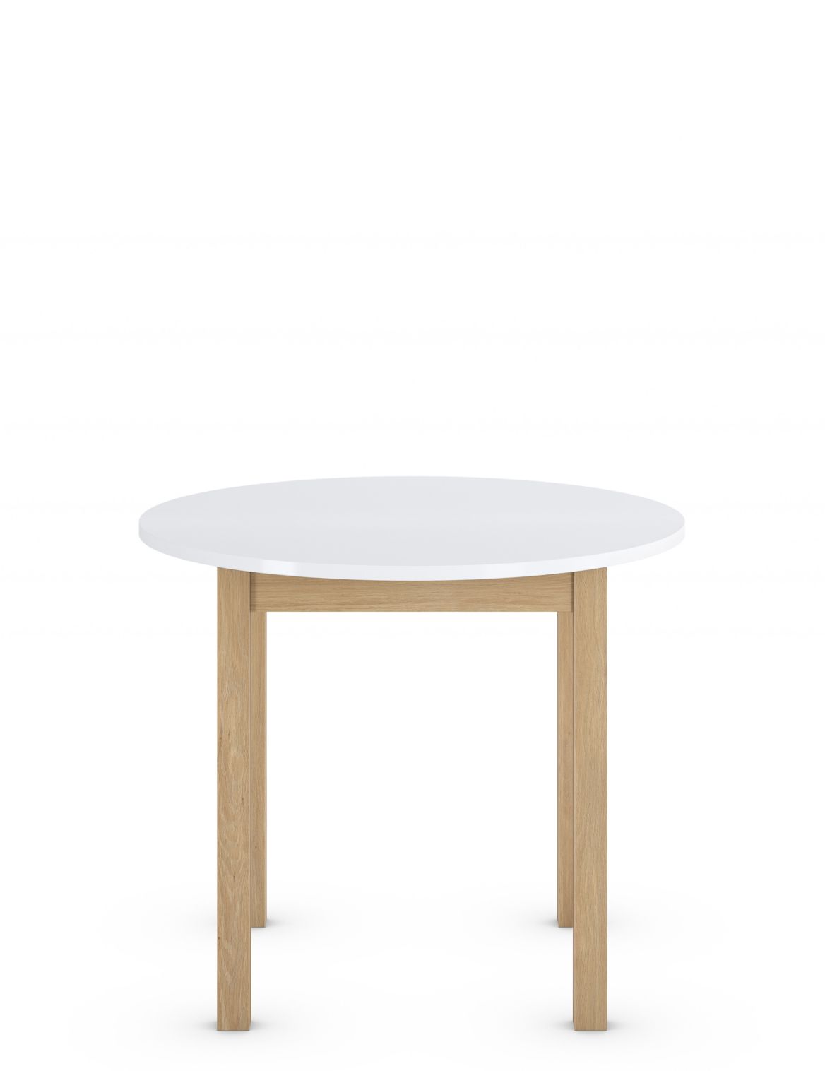 Round Dining Table white